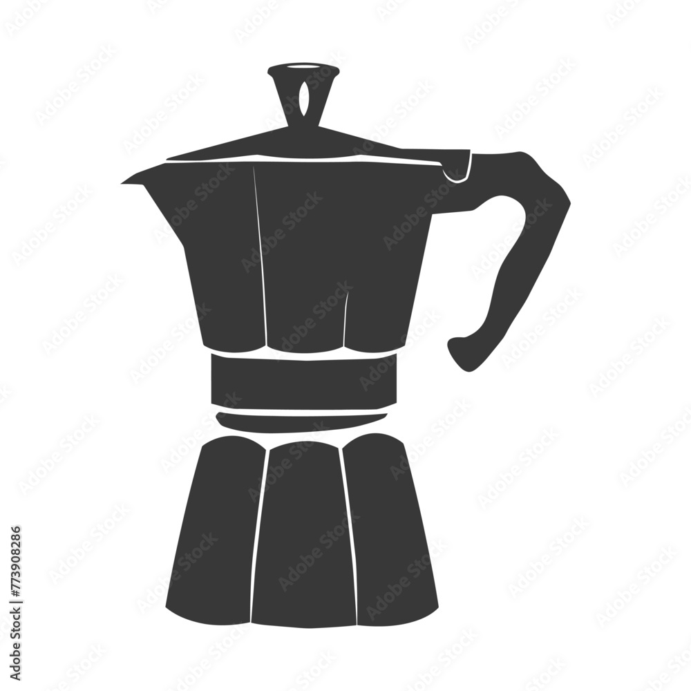 silhouette coffee maker black color only silhouette coffee maker black color only