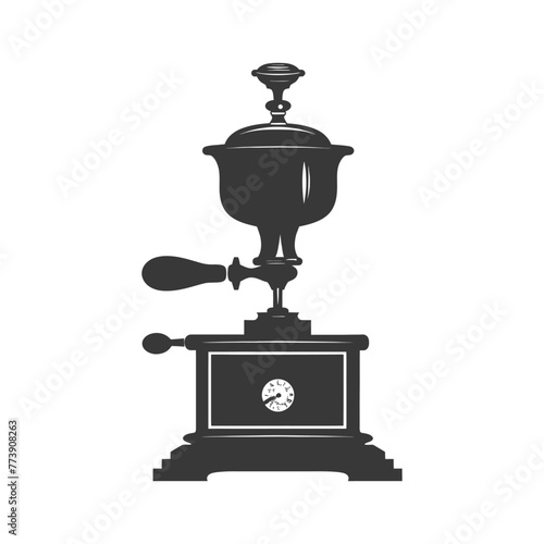silhouette coffee grinder black color only