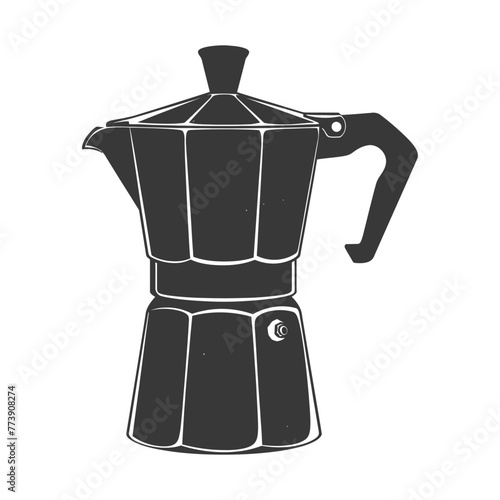 silhouette coffee maker black color only