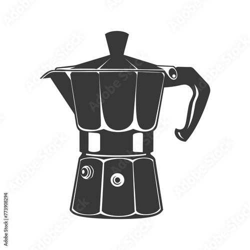 silhouette coffee maker black color only