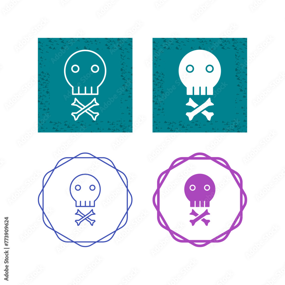 Pirate Sign Vector Icon Pirate Sign Vector Icon