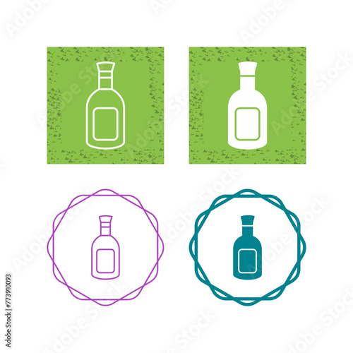 Drink Bottle Vector Icon