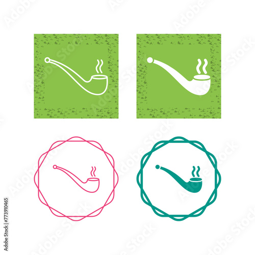 Smoking Pipe Vector Icon