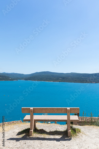 bench overlooking the sea