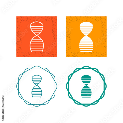 DNA Structure Vector Icon