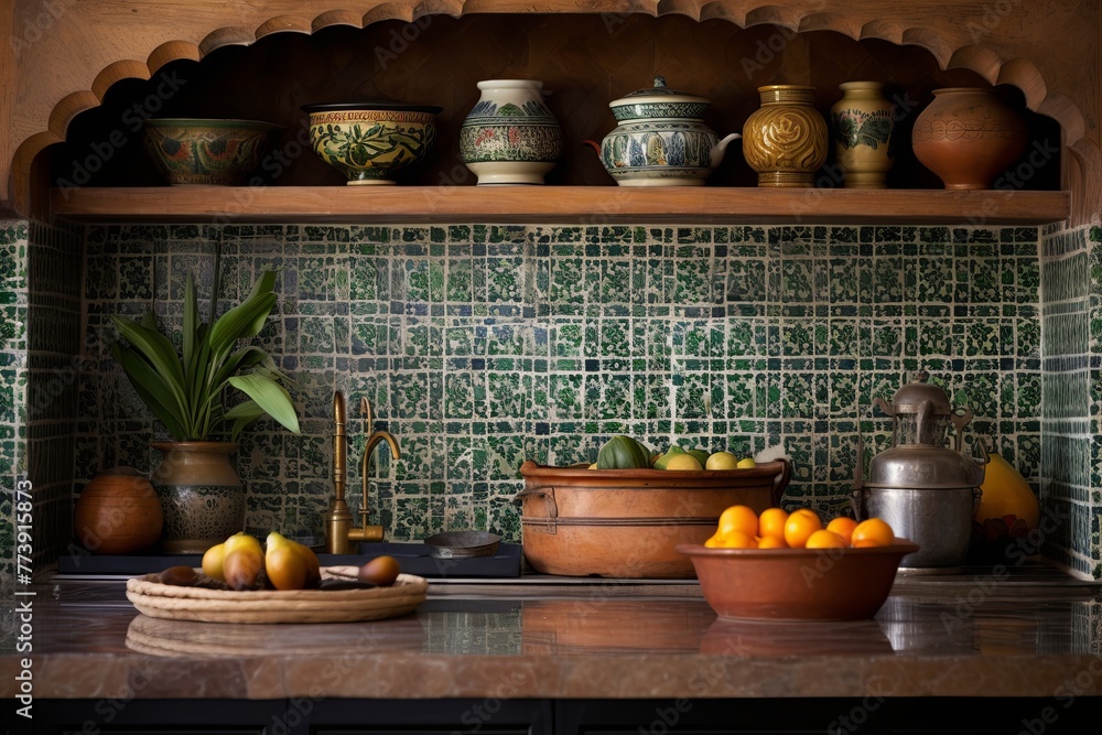 Zellige Tiles: Exotic Moroccan Kitchen Inspirations in Traditional Style