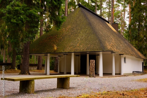 Photography The Forest Chapel in Stockholm's Forest Cemetery