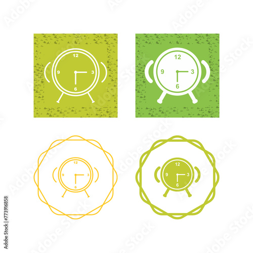Alarm Clock Vector Icon