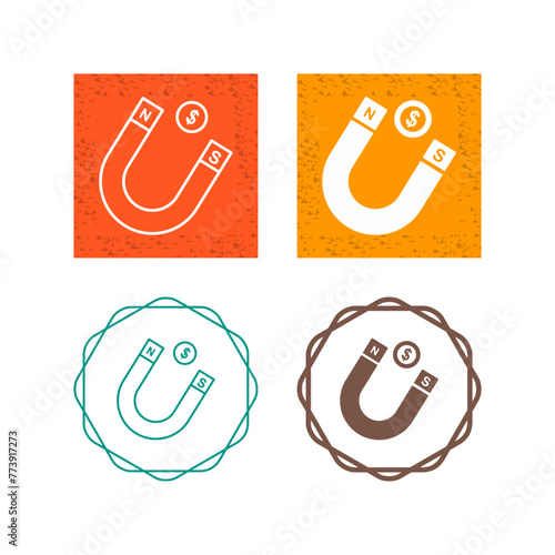 Magnet Vector Icon