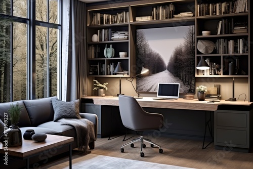 Modern Aesthetics: Functional and Stylish Study Room Decors for Productive Atmosphere and Comfortable Seating