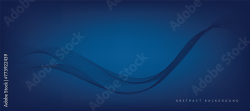 abstract blue background with waves