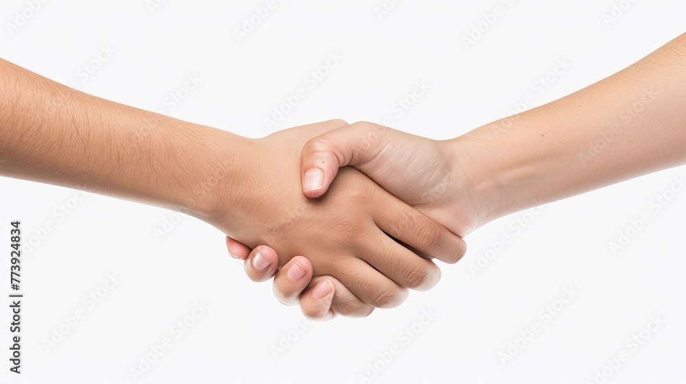 Photography of hand with a handshake posture Photography of hand with a handshake posture