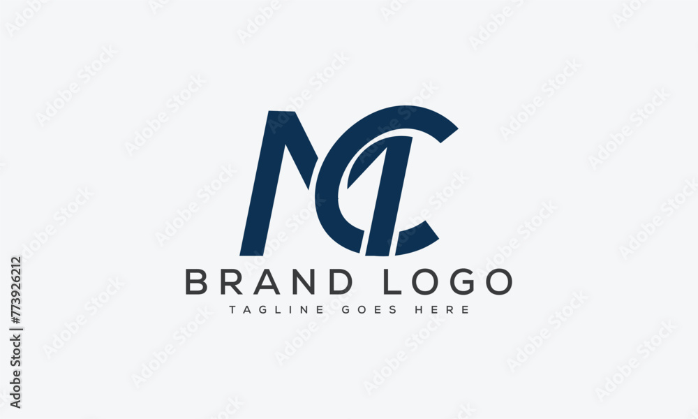 letter MC logo design vector template design for brand letter MC logo design vector template design for brand