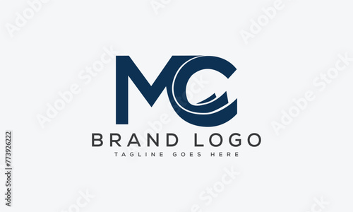 letter MC logo design vector template design for brand