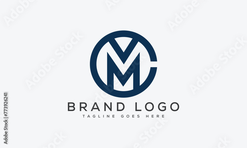 letter MC logo design vector template design for brand