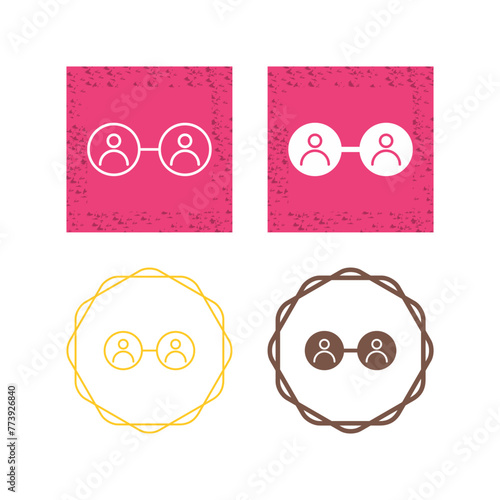 Social Circle Vector Icon