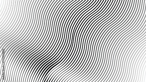 Wallpaper Mural Black diagonal line striped Background. Vector parallel slanting, oblique lines texture for fabric style Torontodigital.ca