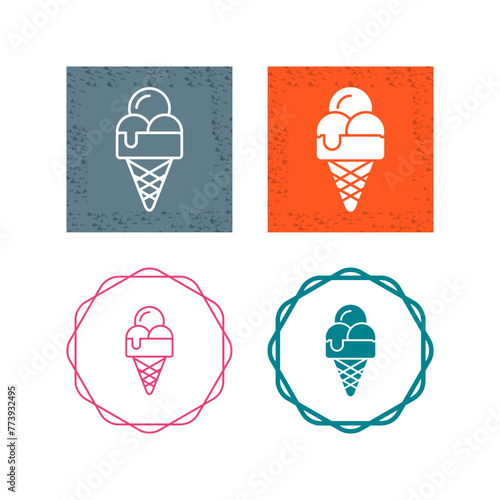 Ice Cream Vector Icon