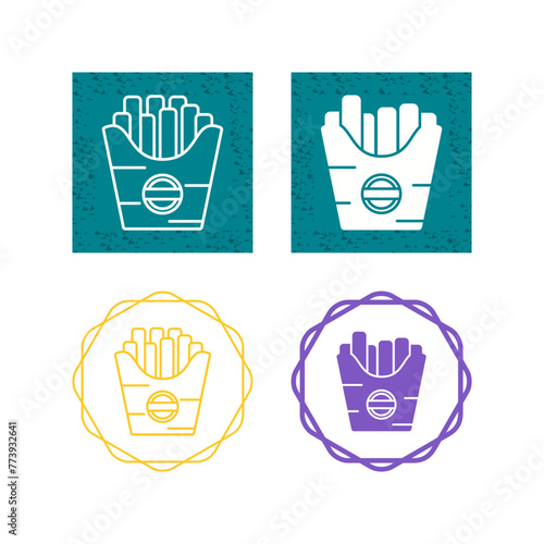 French Fries Vector Icon