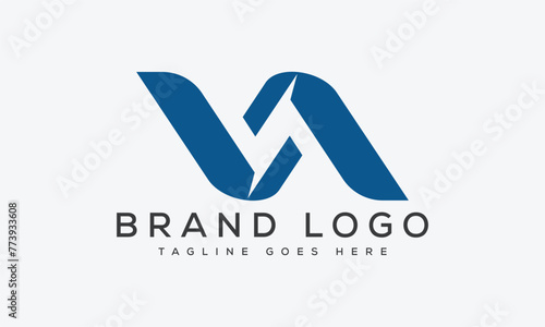 letter VA logo design vector template design for brand