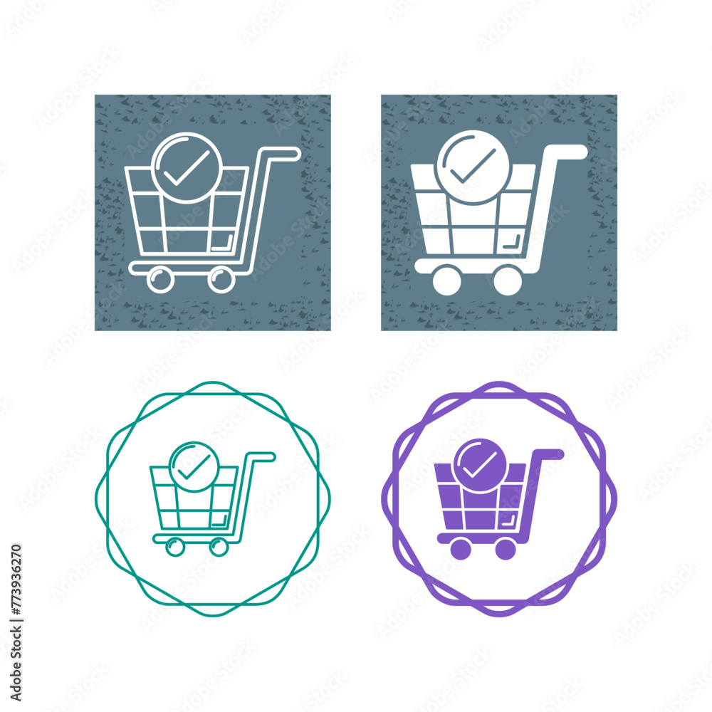 Shopping Cart Vector Icon Shopping Cart Vector Icon