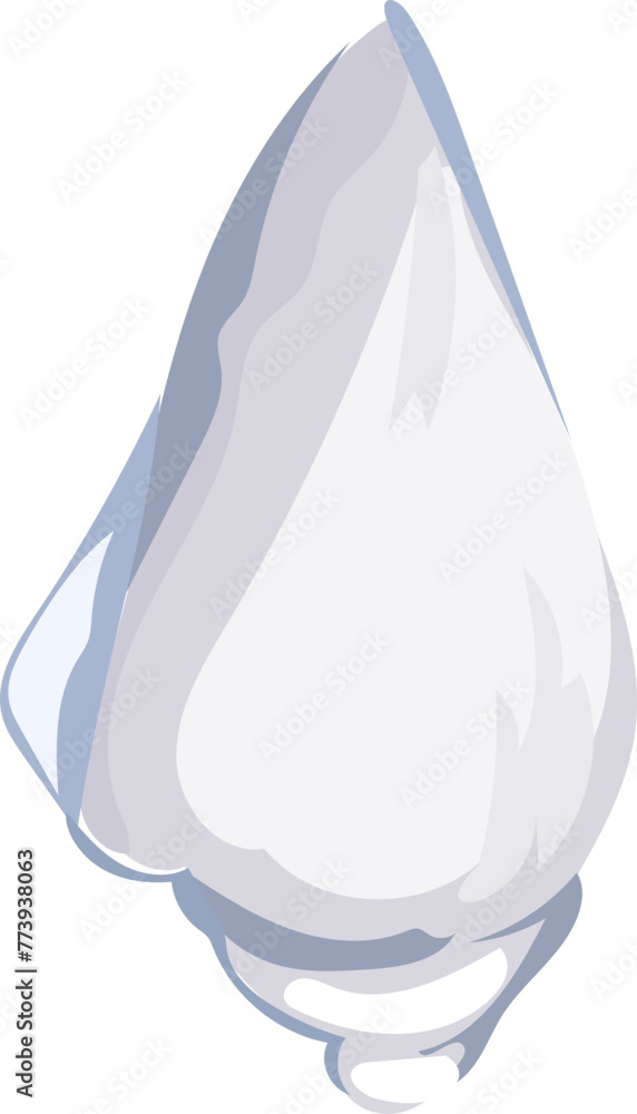 Shell illustration on transparent background.
Shell illustration on transparent background.