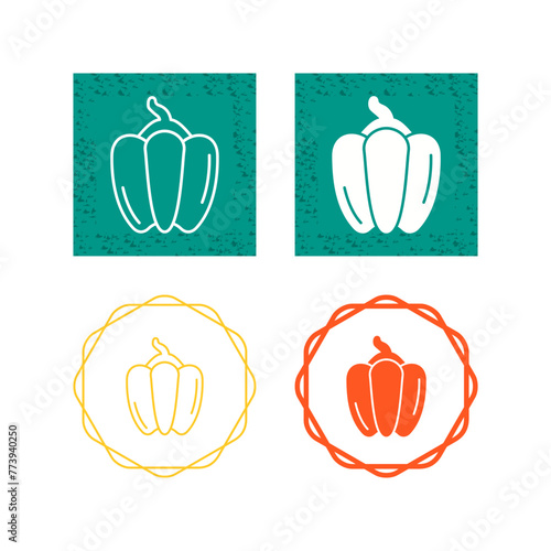 Pepper Vector Icon