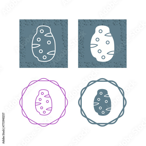 Potato Vector Icon