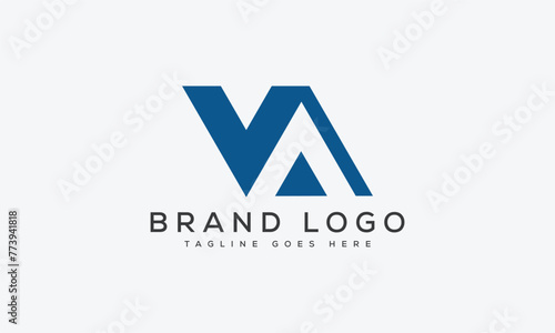 letter VA logo design vector template design for brand