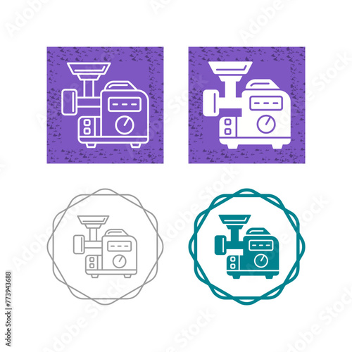 Meat Grinder Vector Icon