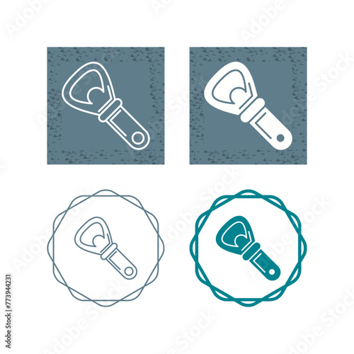 Bottle Opener Vector Icon