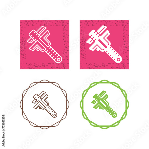 Caliper Vector Icon