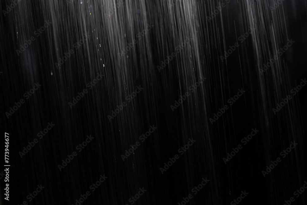 Texture of rain, overlay effect on black background, Texture of rain, overlay effect on black background,