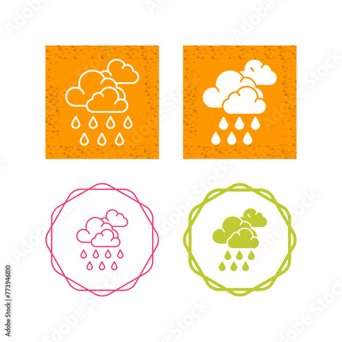 Monsoon Vector Icon