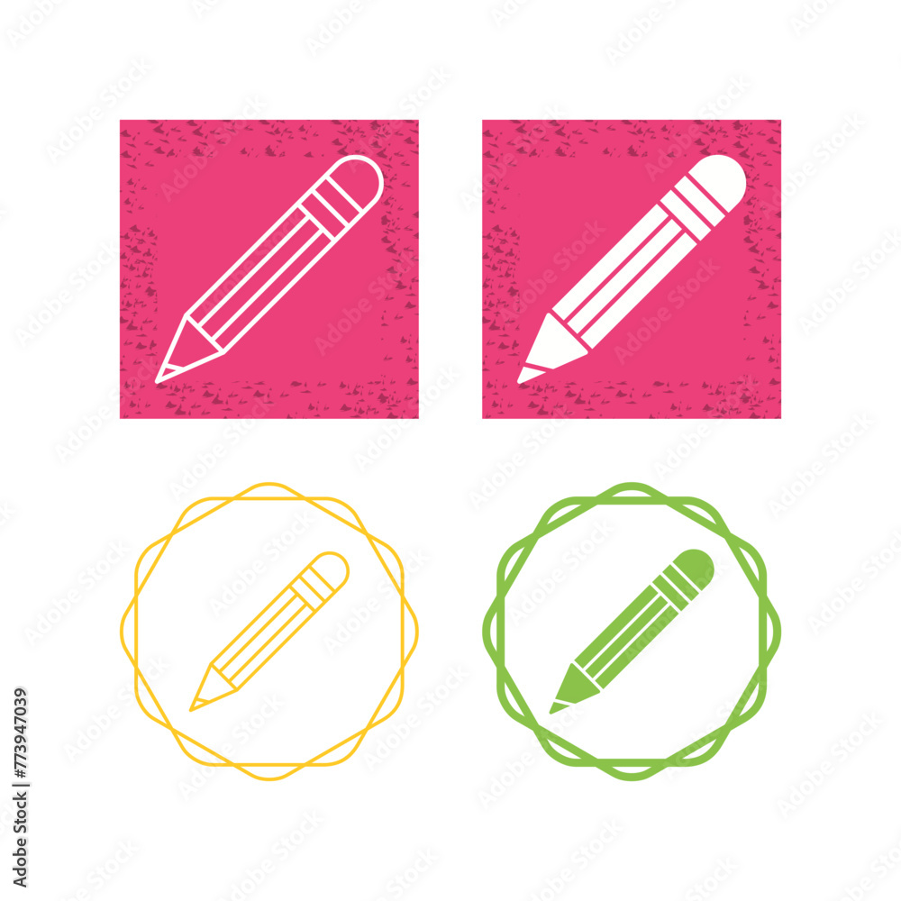 Pencil Vector Icon Pencil Vector Icon