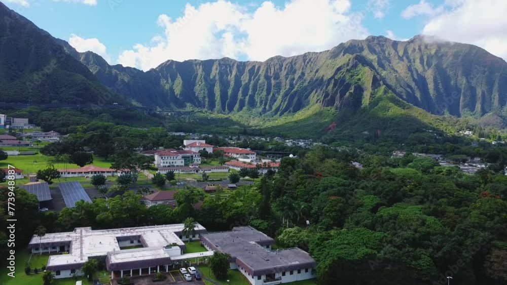 Kaneohe drone video on Oahu Kaneohe drone video on Oahu