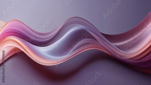 abstract purple, pink and orange wave background