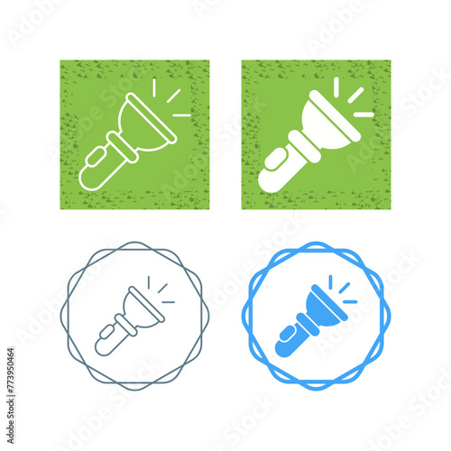 Flashlight Vector Icon