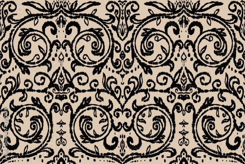 Ethnic pattern.beautiful pattern. folk embroidery,bohemian style,aztec geometric art ornament print.ethnic abstract Inkatha art.Seamless fabric.design for fabric, carpet, wallpaper, clothing	