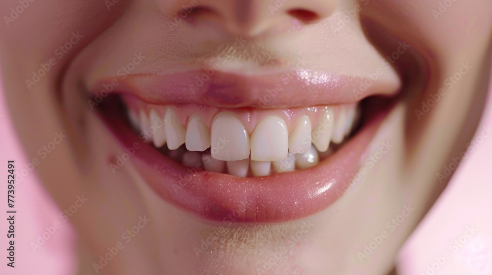 Fototapeta premium Smile for the Camera A Monthly Selfie Challenge Generative AI