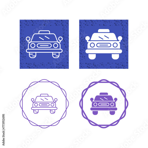 Taxi Vector Icon