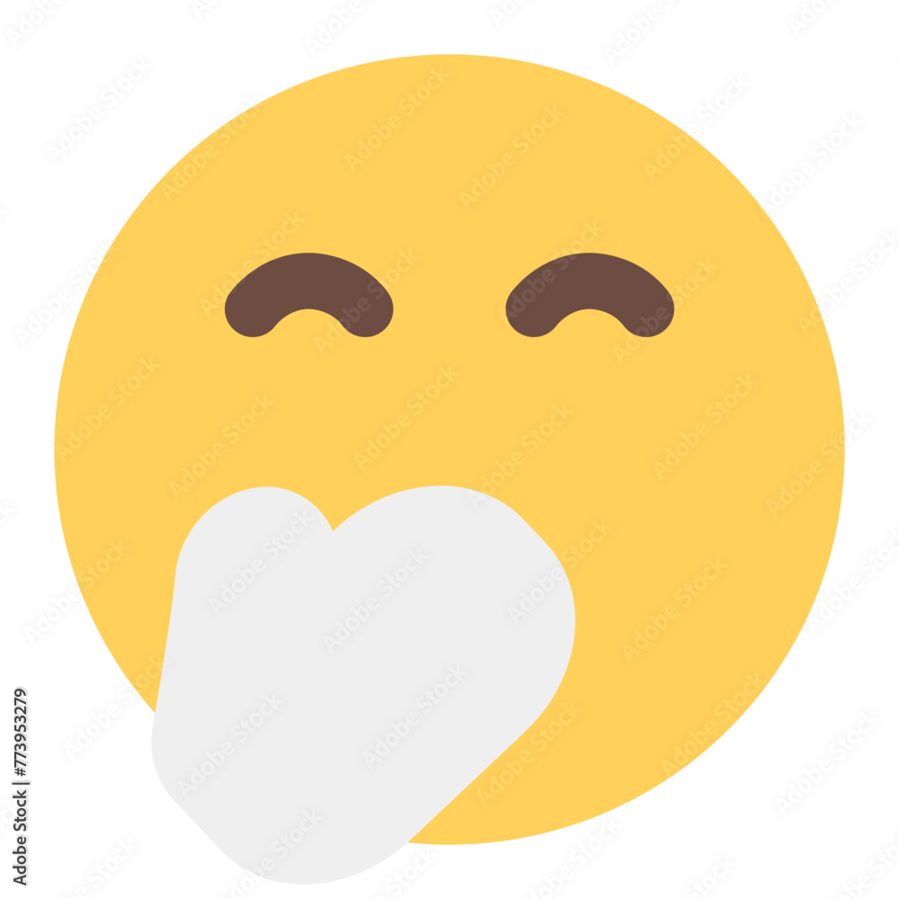 Obraz premium embrassed icon for illustration