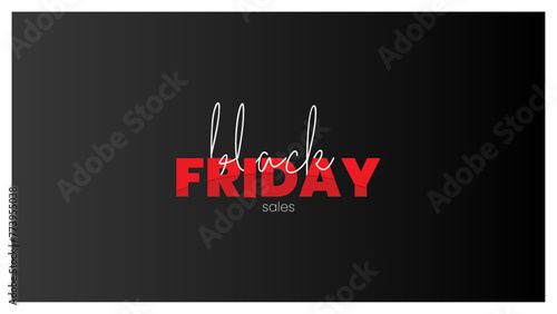 Black friday sales banner