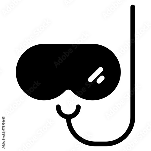 Diving mask icon