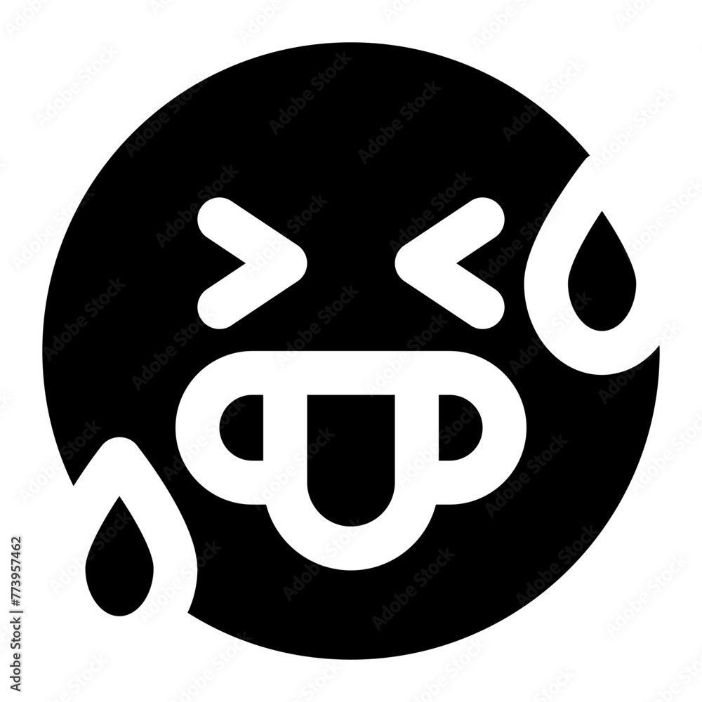 hot icon for illustration hot icon for illustration