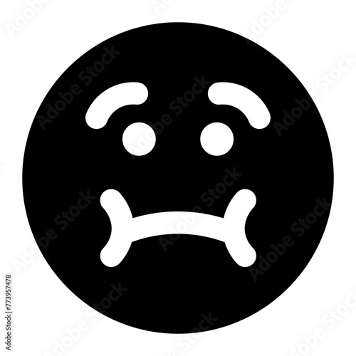 nausea icon for illustration