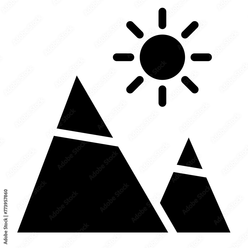 mountain icon mountain icon