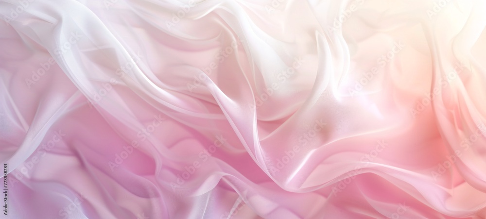 Obraz premium Pink Fashion Wave A Monthly Celebration of Style and Creativity Generative AI