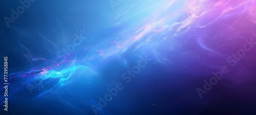 Purple Nebula in Space A Stunning View of the Universe Generative AI