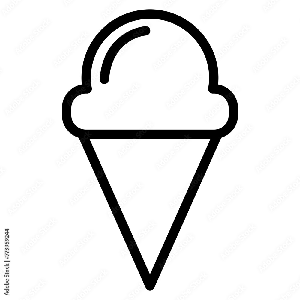 ice cream cone icon ice cream cone icon